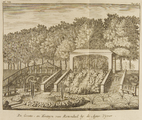 1505-III-162B4rood-0011 No.VIII: De Grotte, en Fontyn van Rozendael by de Agter Vijver, 1718