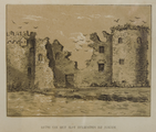 1505-S267-1854-0002 Ruïne van het slot Hulkestein bij Nijkerk, 1854