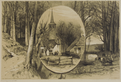 18 [Velp - kerk] Zwitsersche partij op Rozendaal [- De Waterberg], 1884