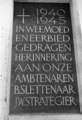 2416 GEDENKTEKENS, 1945-1950