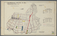 16-0002 Overzichtskaart van het Ruilverkavelingsblok Beoosten de Eem weergevende de toestand na de uitvoering van de ...