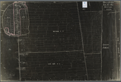 54 Negatieve fotokopie van het kadastraal plan gemeente Bunschoten sectie A 1 van 1929, weergevende het gebied tussen ...