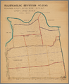 478 Kadastrale kaart in twee bladen van het ontwerp-Plan van wegen en waterlopen voor de Ruilverkaveling Eemnesser ...