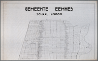 45-0001 Kadastrale kaart van de gemeente Eemnes met ingeschreven namen van de erven, vervaardigd door de ...
