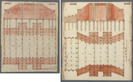 192.02 Bouwtekening van de heul of duiker voor de Lunterse Beek aan het einde van de Slaperdijk bij Daatselaar, 1766