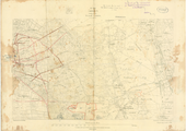 11481 Grijze topografische kaart van het gebied tussen Putten, Staverden en Garderen, met hoogtelijnen, 1931