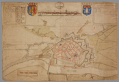 3418 Arnhem. Plan Ignographique (sic) van Arnhem 1715. Plan Ignographique, 1715-00-00
