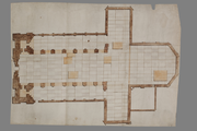 4588 Jansplaats. Plattegrond van de kerk van St. Jan, 22-07-1809