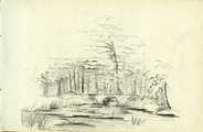 15-0030 Brug in boslandschap, 1877