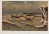 1396-0004 Z.M. de koning Willem III bij de opening van het Noordzee-kanaal, 1887