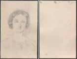 258-0008 Portret van een vrouw, 1860