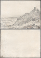 258-0020 Landschap met de ruïne van kasteel Drachenfels, 1860