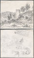 258-0032 Ruïne Sonnenberg in landschap, 1860
