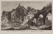 3200 Vue des Ruines de l'Abbaye de St. Maur près de Paris, 1766-1792