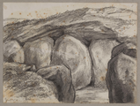 3603-0008 Grafkelder te Eext, ontdekt in 1756, 1858