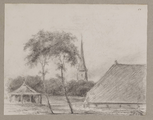 3603-0009 Boerderij en kerktoren, 1858