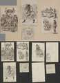 3618 Tekeningen en schetsen van Amsterdamse typen, 1848-ca. 1860