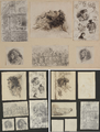 3619 Tekeningen en schetsen van Amsterdamse typen, 1863