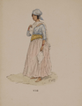 4120-0023 Plantaadje huismeid in dans kleding, 1850