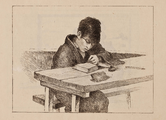 4221-0008 Scholier in de klas, 1886