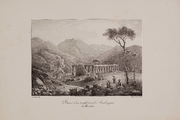 4222-0005 Ruines d'un temple près d'Andruzzene en Arcadie, 1824