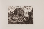 4223-0037 Tempio comunemente detto della Tosse vicino a Tivoli, 1843