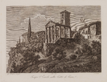 4223-0051 Tempio d'Ercole nella Citta di Cora, 1843