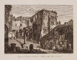 4223-0052 Avanzi del Tempio di Castore e Pollux nella Citta di Cora, 1843
