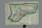 21 Kaart van het goed Monnikhuizen, 1635-00-00