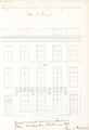 1-0057 no. 48 Voorgevel van een nieuw te bouwen huis aan de Rijnkade van N. Niemeijer, 1855