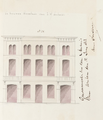 2-0027 no. 24. Voorgevel van een te bouwen woonhuis voor J.W. Terhaar, 1854