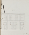 2-0028 no. 25. Voorgevel, 1854