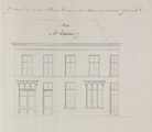 2-0044 no. 41. Gevels aan de straat naar de Roermondsche gracht, 1841-1856
