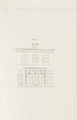 2-0047 no. 44. Te bouwen voorgevel door Bngers , 1855