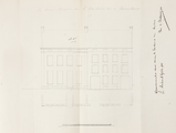 2-0048 no. 45. Te bouwen voorgevel van E. Wansink, 1855