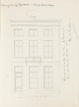 2-0052 no. 49. Teekening van L. Hasselbrecht [Hasselbach] in de Weerdjesstraat te bouwen, 1855