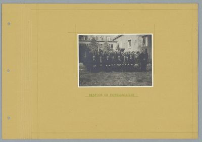 6-0004 Bestuur en propagandaclub , 1946
