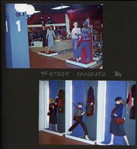 4-0055 Etalages Hagens Warenhuis, 1984