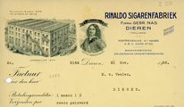 7-0001 Rinaldo Sigarenfabriek opgericht 1890 : firma gebr. Nas, 1936