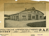 7-0004 Practische Apparaten Fabriek P.A.F., 1939