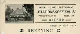 9-0003 Stationskoffiehuis : hotel-café-restaurant, 1939
