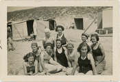 159-0003 Groepsfoto in Castricum aan Zee, 13-07-1939