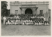 163-0003 Groepsfoto van gymnastiekvereniging Bato bij het 60-jarig bestaan, 1943