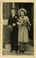208-0001 Trouwfoto van Chris Hakkenes en Riet Stoeller, 10-02-1948
