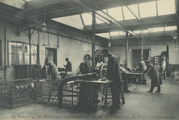 1393-0007 De afdeeling der machinale houtbewerking van de meubelfabriek L.O.V. te Oosterbeek , 1913-1935