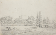 89.02 Gezigt van Marienberg bij Arnhem, 1821