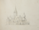 89.04-0012 Kerk te Werden aan de Ruhr, 1850-1860