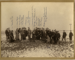 1145-0088 Groepsfoto tijdens de jacht, 1909