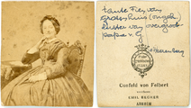 1166-0004 Tante Fien van Grotenhuis (ongeh.) zuster van overgrootpapa v.G., 's Heerenberg, 1865-1872