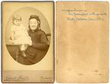 1166-0012 Overgrootmama van Grotenhuis-van Hugenpoth, Wally Collette (kleinkind), 1884-1892